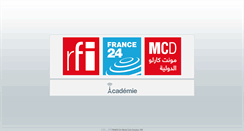 Desktop Screenshot of france24-mcd-rfi.com