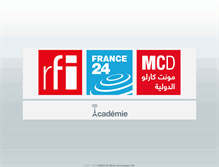 Tablet Screenshot of france24-mcd-rfi.com